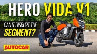 2022 Hero Vida V1 review - Can it disrupt the electric scooter segment? | First Ride | Autocar India