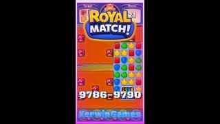 Royal Match Level 9786 9787 9788 9789 9790 - No Boosters Gameplay