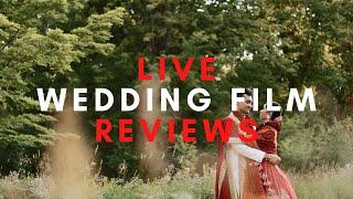 Live Wedding Film Critiques (FREE)