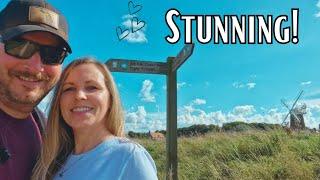 Americans UK Adventure  | BEAUTIFUL Village Drive & Footpath Tour VLOG