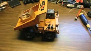 huina 1540 1/12  scale rc dump truck review