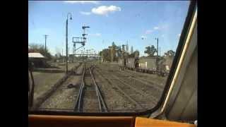 Australian Trains: XPT Cabride from Cootamundra to Demondrille