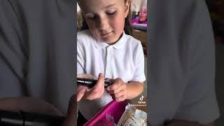 Blood sugar check - Paisley age 5