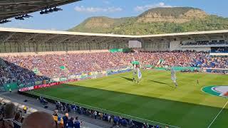 FC Carl Zeiss Jena Hymne "Wir woll'n Jena siegen sehen" Live (4K) | DFB-Pokal: Jena vs Leverkusen