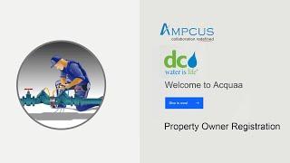 Property Owner Registration | Ampcus Inc | Acquaa