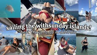 What's it like LIVING on a BOAT for 2 DAYS! | Whitsunday Islands, Australia