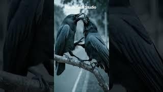 Two crow are deadly fighting #trending #wildlifeentertainment #wildanimals #animallife #animals