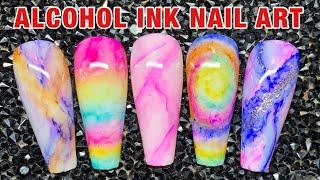 How To use Alcohol Inks | Nails by Kamin