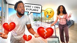 BREAK UP PRANK ON HUSBAND... *EMOTIONAL*