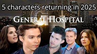 5 characters returning in 2025, GH begins to change greatly General Hospital Spoilers