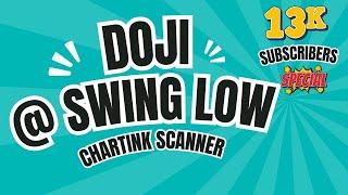 DOJI at Swing low Scanner | Best chartink scanner for swing