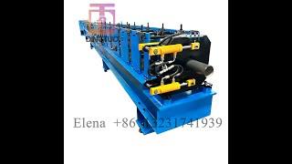 100mm 4 inch metal gutter downspout roll forming machine