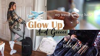 Essentials to Stay Organized for Your Next Trip | Packing Tips + Glow Up Routine | Toria Curbelo