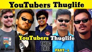 Youtubers Thuglife | PART - 2 | Mr Beast Thuglife | Irfans View| Madan Gowri#mrbeast #mokkacommentry