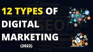 Types of Digital Marketing (2022) | 12 Important types of Digital Marketing explained in Hindi