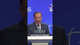 Trade is not a soft power indulgence, says Malaysia PM Anwar at Shangri-La Dialogue