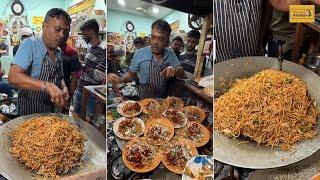 Nagpur Famous Tawa Noodles Rs 30 Only | Most Popular Chinese Food Wala | Indian Street Food