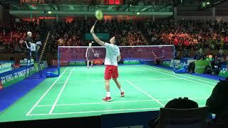 Lin Dan German Open Badminton Match - Nice Camera Angle