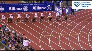 Men’s 100m (Full Replay + Split Analysis) - Brussels Diamond League 2024