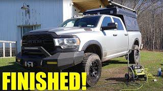 My HUGE Overland Truck Camper is Done! FULL WALK THROUGH!!!