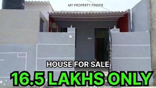 Low price House for sale in Hyderabad || 2BHK Independent @16.5 lakhs only | East face | 80 Sqryards