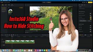 How to Hide Stitch Lines with Insta360 Studio