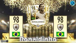 ПРАЙМ ИКОНА RONALDINHO ОБЗОР !!! FIFA MOBILE 22 !!! PRIME ICON RONALDINHO 98 OVR