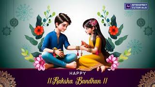 Raksha Bandhan motion graphics | Raksha Bandhan animated video | After effect tutorials