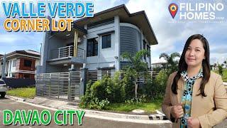 VALLE VERDE CORNER HOUSE AND LOT FOR SALE | BUHANGIN | DAVAO CITY