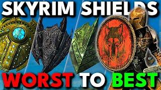 Every Skyrim Heavy Shield RANKED Worst to Best