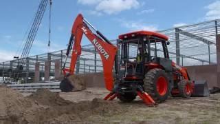 Kubota M62 Tractor-loader-backhoe