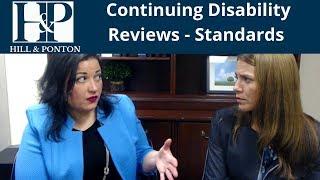 Continuing Disability Reviews  | Standard of review