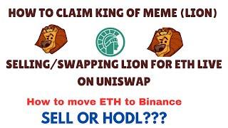 HOW TO CLAIM KING OF MEME (LION) - LIVE VIDEO