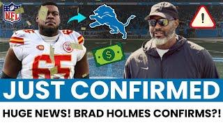 A BOMBSHELL! BLOCKBUSTER SIGNATURE! "THINGS JUST GOT VERY INTERESTING FOR THE DETROIT LIONS" NEWS