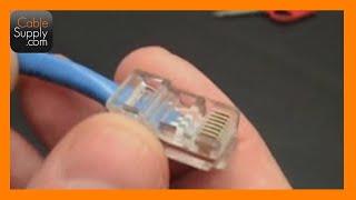 How to make a Cat5e Network/Ethernet Cable