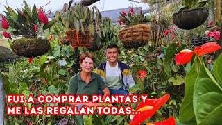 TOUR por JARDÍN solo a ver FLORES, fui a comprar PLANTAS a una suscriptora, SALE MUY BIEN… |AP