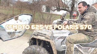 CFMOTO CFORCE 625 VS POLARIS SPORTSMAN 570 ATV | DRAG RACE