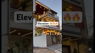 Front luxurious elevation A elegant touch #home #eleganthomes