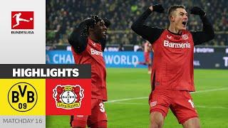 Thrilling 5 Goal Clash! | Borussia Dortmund - Bayer 04 Leverkusen 2-3 | Highlights | Matchday 16