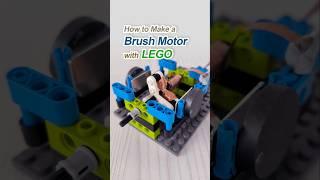 Build a DC motor using Lego | DIY Motor #motorproject