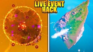 GROTTO WURDE ZERSTÖRT  Chapter 2 Finale Live Event Hack | Fortnite Deutsch