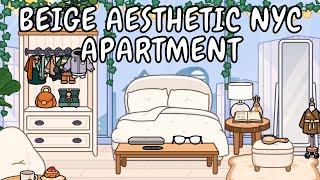 Beige Aesthetic Y2K Apartment  Toca Boca House Ideas  TOCA GIRLZ