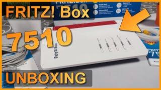 Unboxing/First Look: AVM FRITZ! Box 7510 | DSL/VDSL WLAN Router DECT Basis etc.