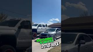 How To Recharge WRX AC #automobile #wrx #jdm #cars #subaru #mechanic #fast #turbo #tools #easy #fix