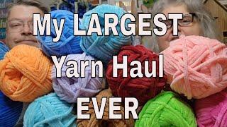 My Largest Yarn Order Ever * Premier Yarn Haul * Unboxing *