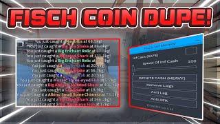 Fisch Script Gui / Hack (INFINITE COINS, DUPE, AUTOFARM AND MORE) *NO KEY*