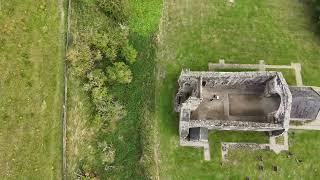 DJI Mini 4 Pro at Wharram Percy Deserted Medieval Village