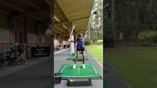 Slo Mo Swing Practice… #shorts #golf #golfgirl #golfswing #golfshot #golfpractice