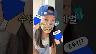 수린이의 수영복 진화론🩱