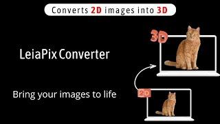 Bring Images To Life with LeiaPix Converter | LeiaPix Converter Demo